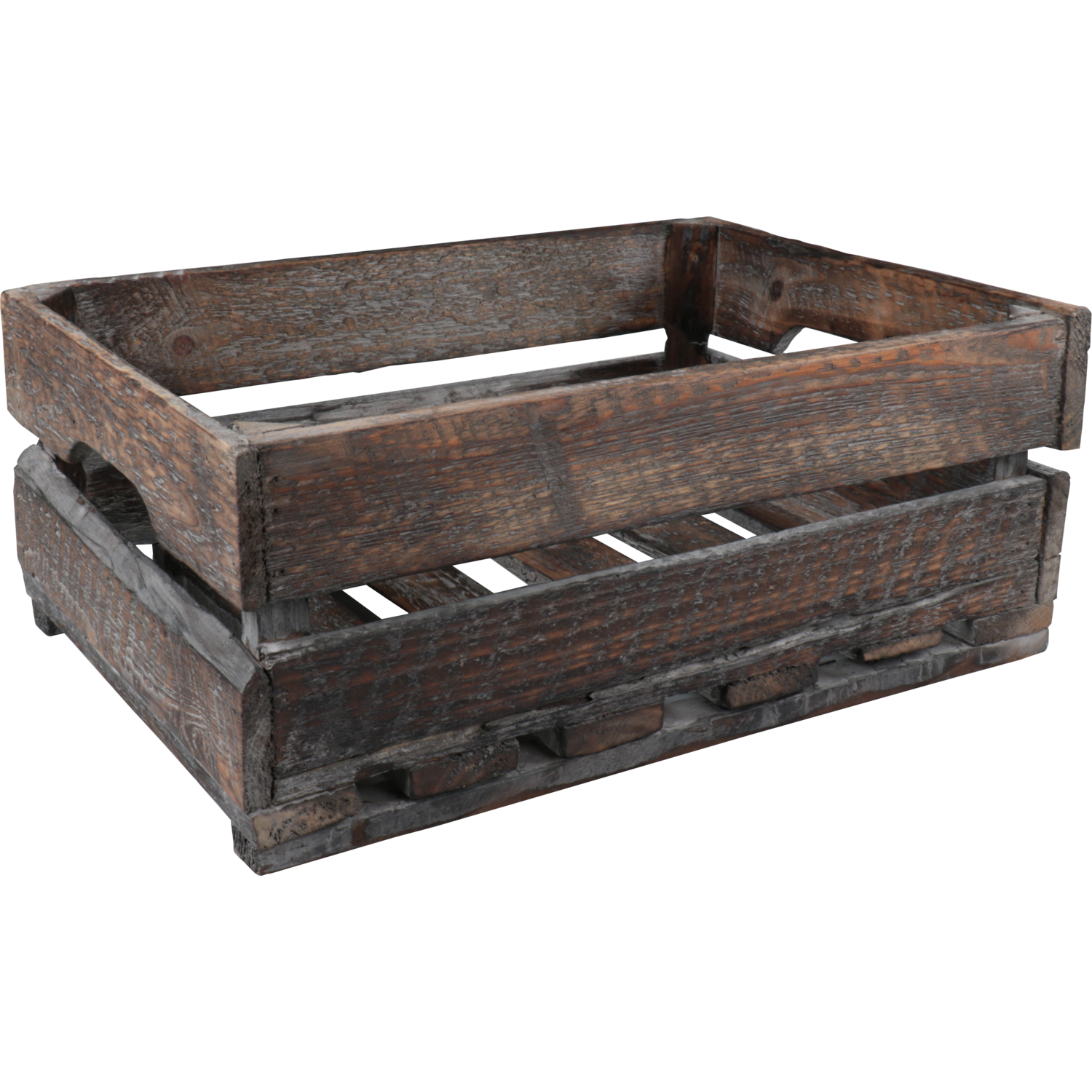 Houten kisten 40x29x16 + 34x23x13cm