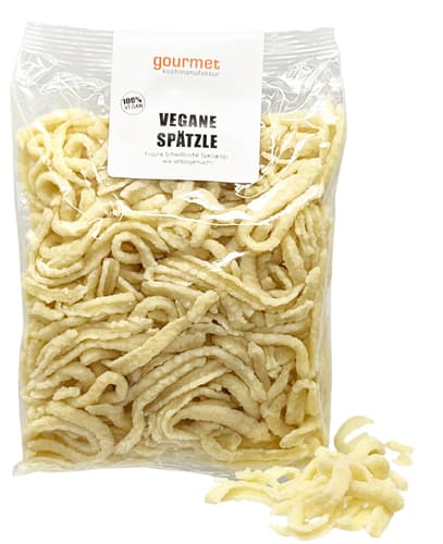 Gourmet Kochmanufaktur Vegane Spätzle