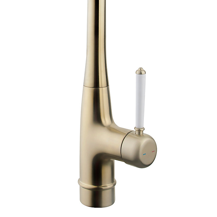 Mitigeur de cuisine doré GoodHome Filbert