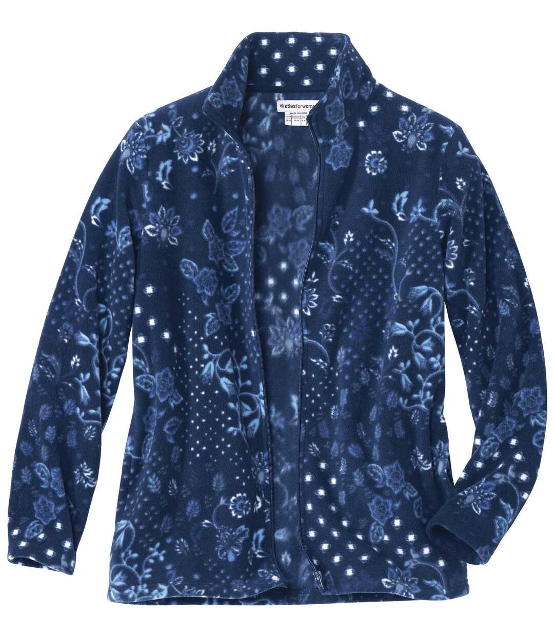 Veste Polaire Imprimée Patchwork