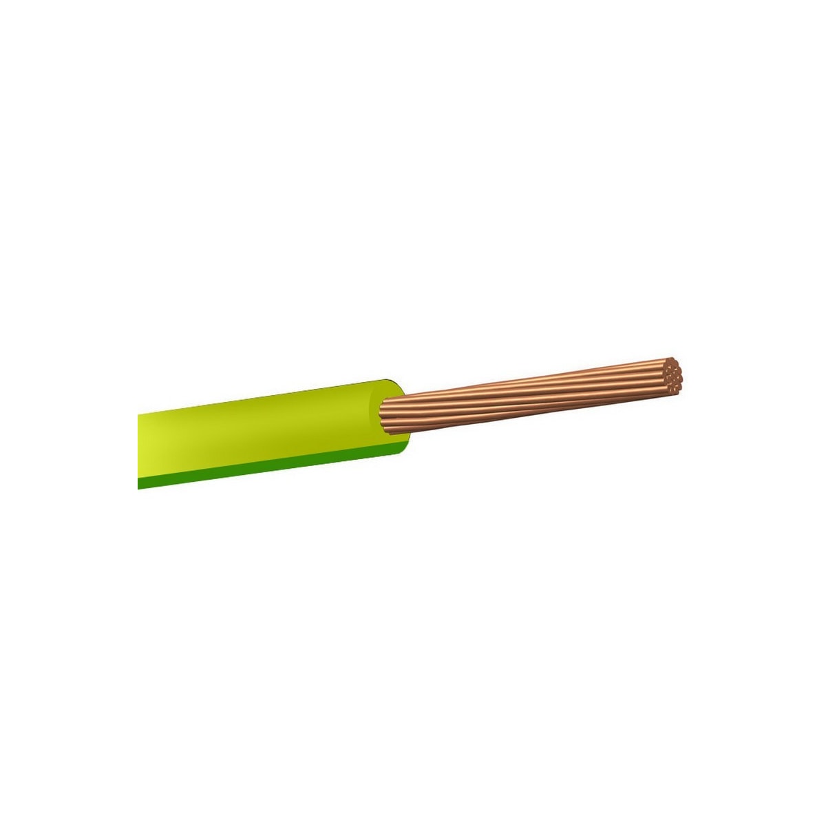 RK 750V 10mm² Gul/Grønn (snelle 50m)
