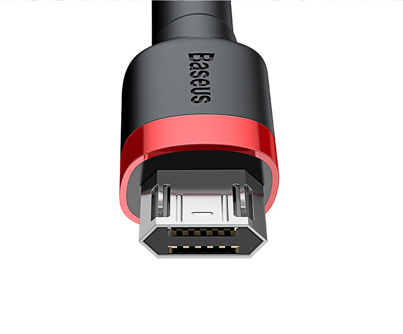 Ladekabel Micro USB 2m schwarz