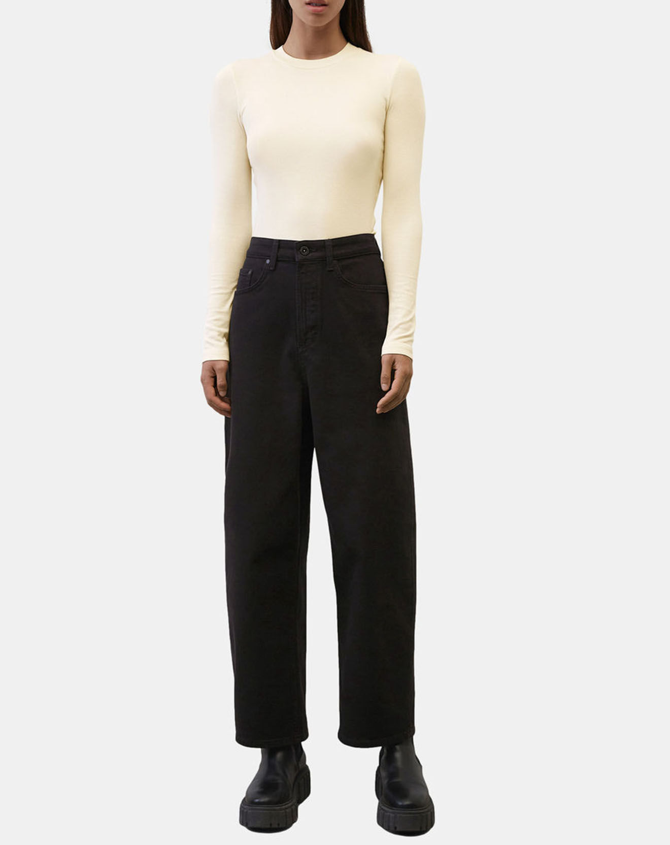Marc O'Polo Jean Cropped noir