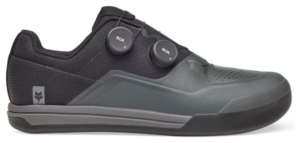 Chaussures Pédales Plates Fox Union Boa Flat Gris