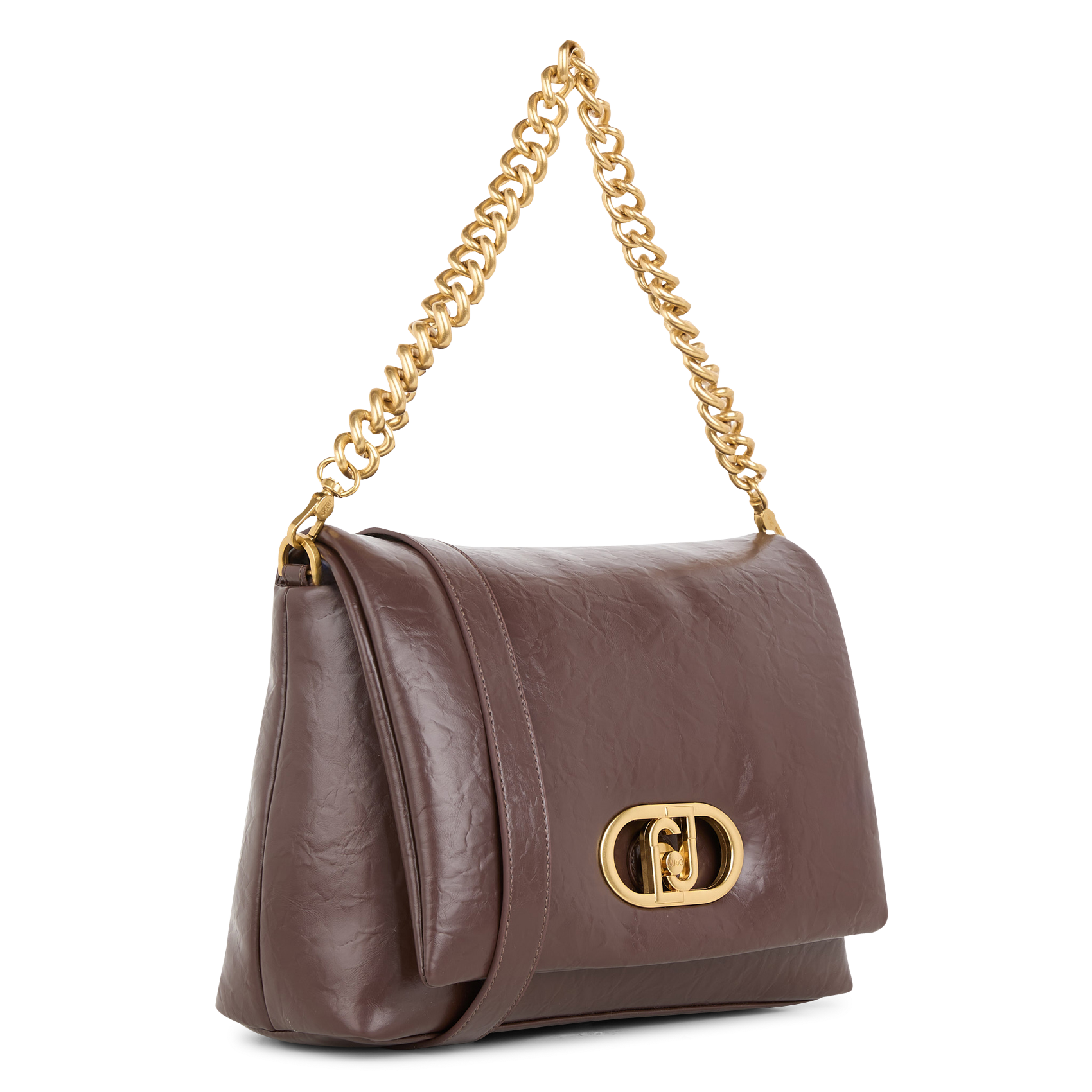 Sac porté épaule à rabat | Marron