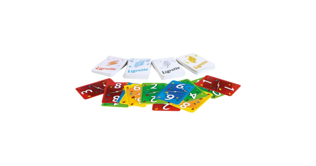 999 GamesLigretto blauw Kaartspel  (Nederlands, 2 - 4 spelers, 10 minuten, Vanaf 8 jaar)