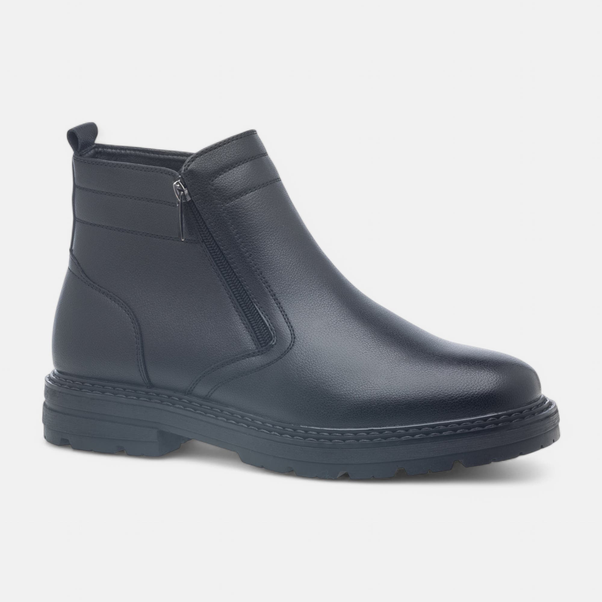 Bottines pieds sensibles Homme noir