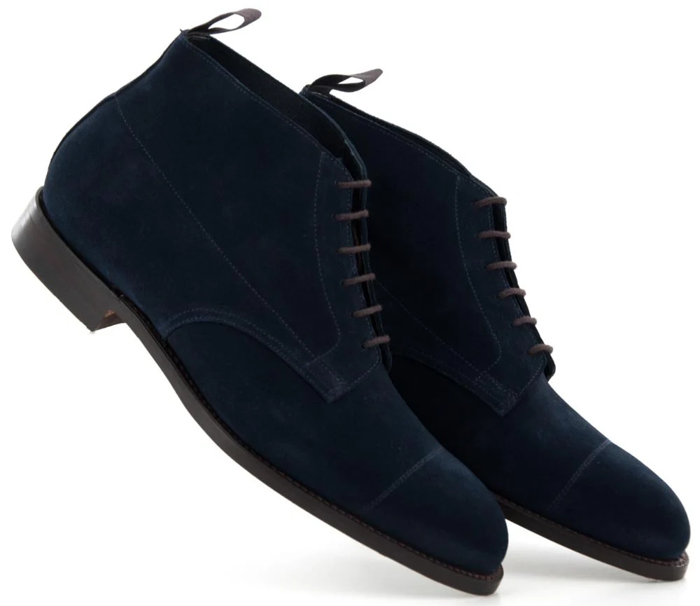 CROCKETT AND JONES - WYE SUEDE OCEAN