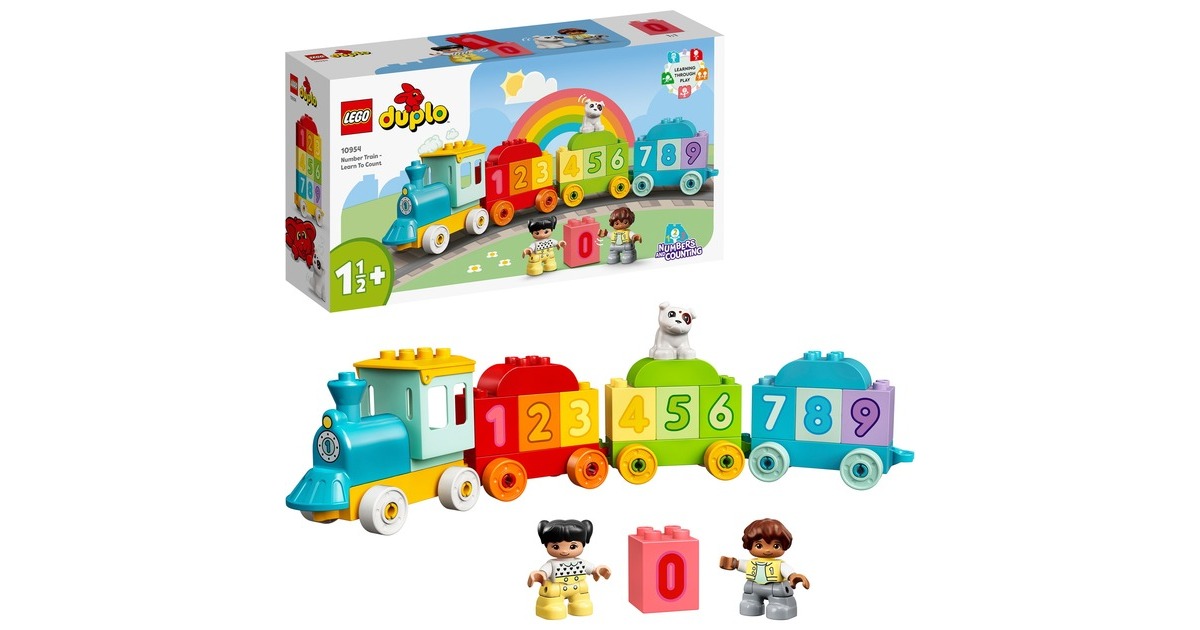 LEGODUPLO - Getallentrein - Leren tellen Constructiespeelgoed  (10954)