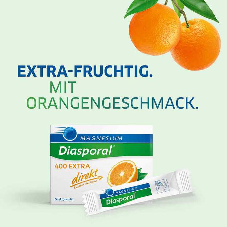 Magnesium Diasporal 400 Extra direkt Granulat, 50 St