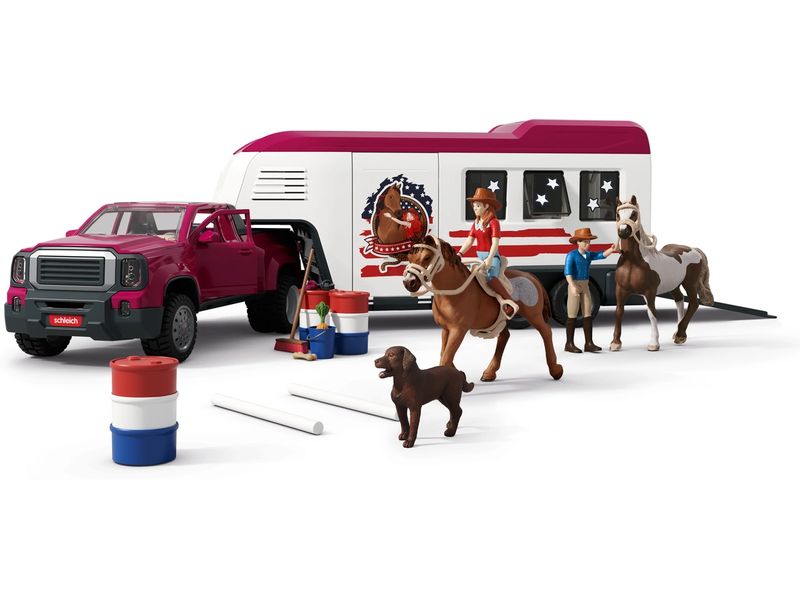 Schleich Lakeside Truck mit Anhänger Horse Club