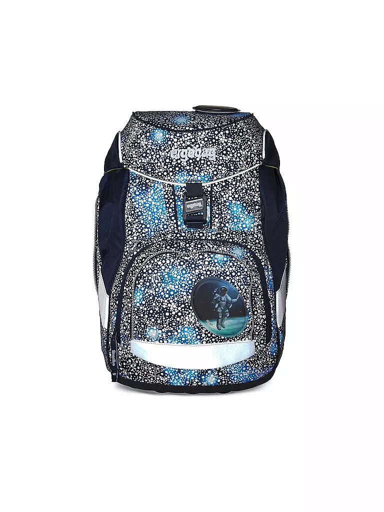 ERGOBAG Schultaschen Set 6tlg. Pack - Bär Anhalter durch die Galaxie dunkelblau