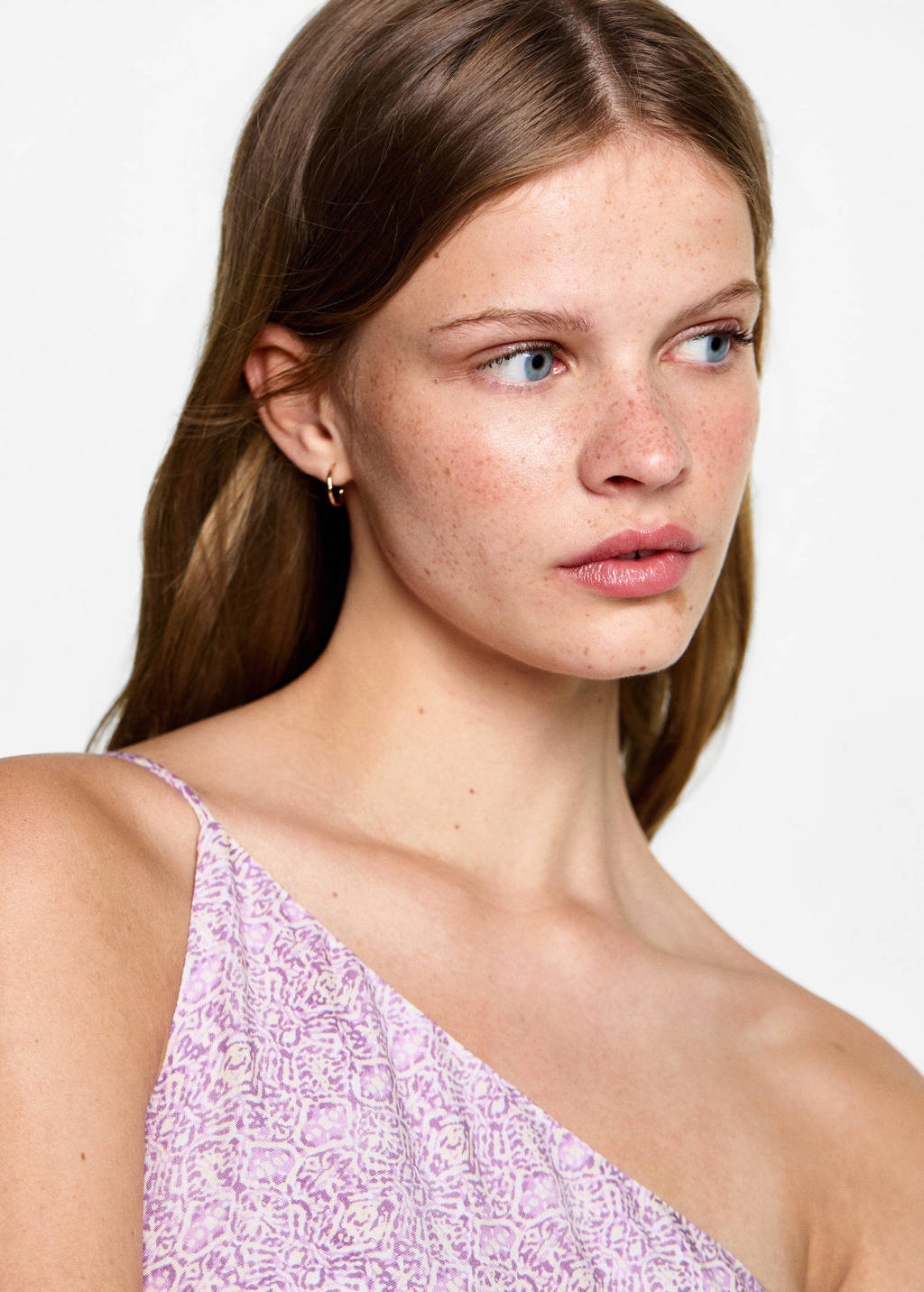 MANGO TEEN jurk pastelpaars