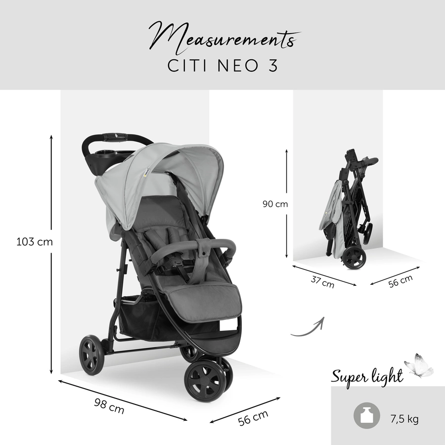 hauck Buggy Citi Neo Grey