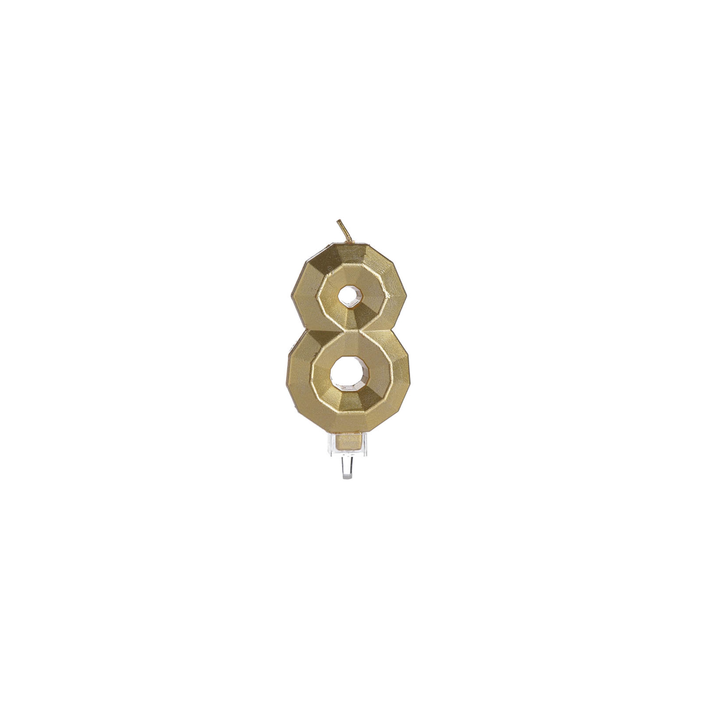 gold, H 7,5 cm