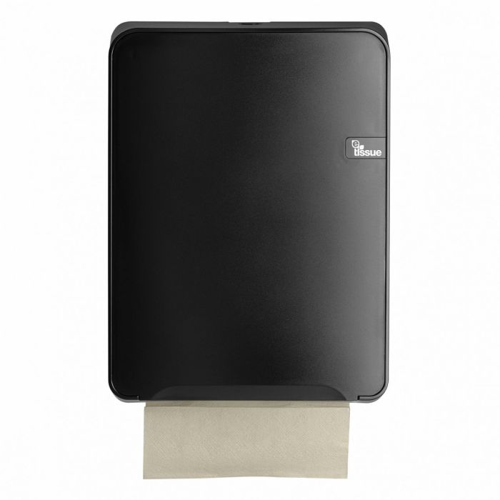 E-Tissue dispenser Black Vouw Handdoeken C fold en Multifold Dispenser (447152)