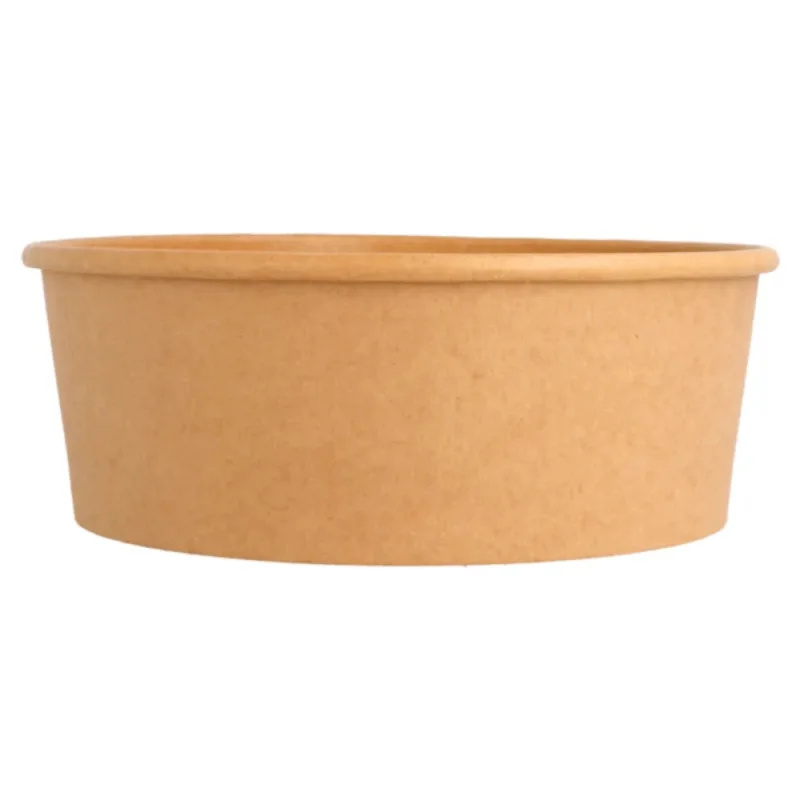 GDP - Bol à salade Kraft jetable - 1300ml X300