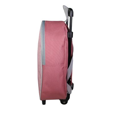 Sac maternelle à roulettes Marie - 1 compartiment - rose - Bagtrotter