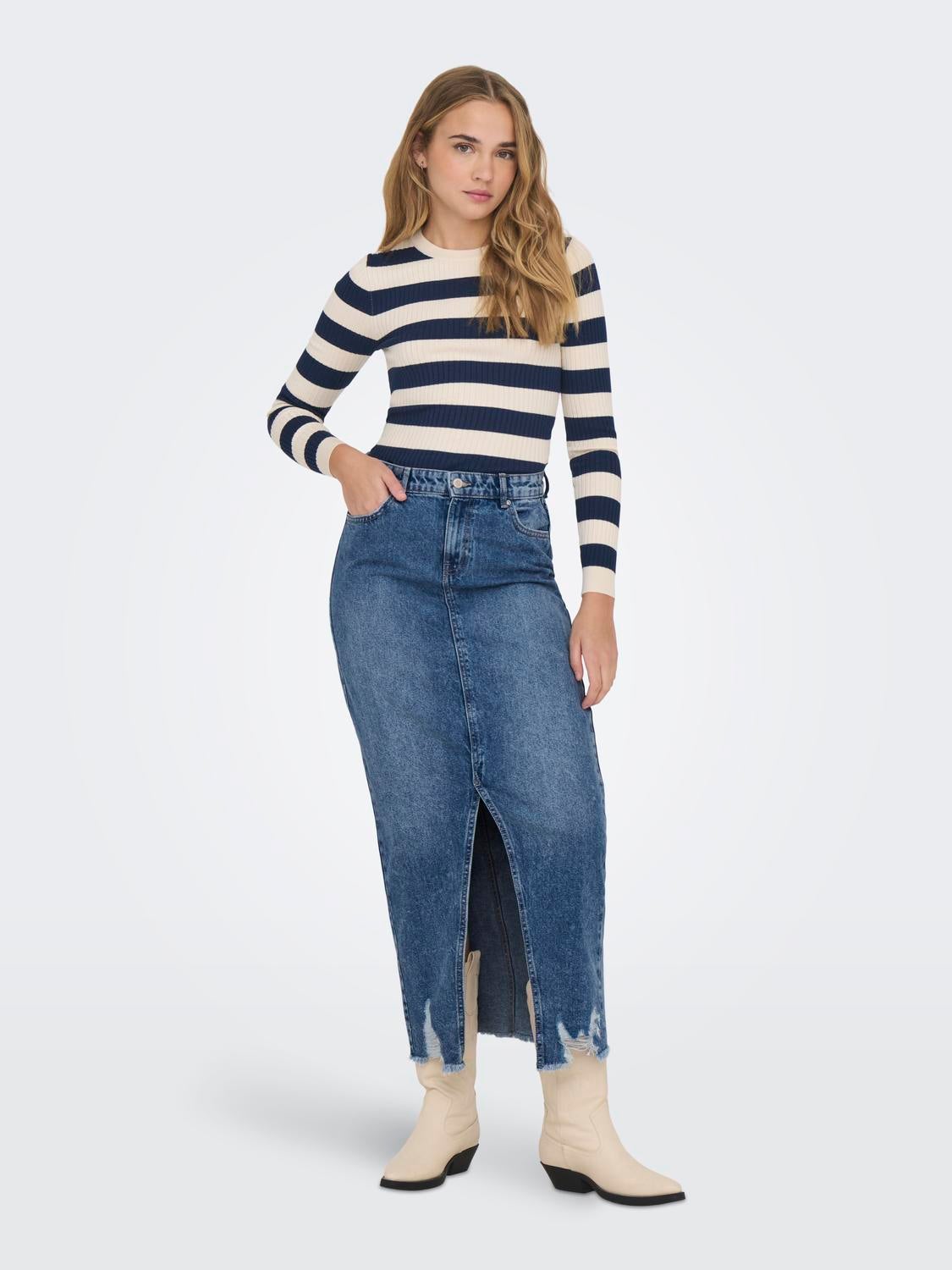 ONLEMMA Jeansrock Medium Blue Denim
