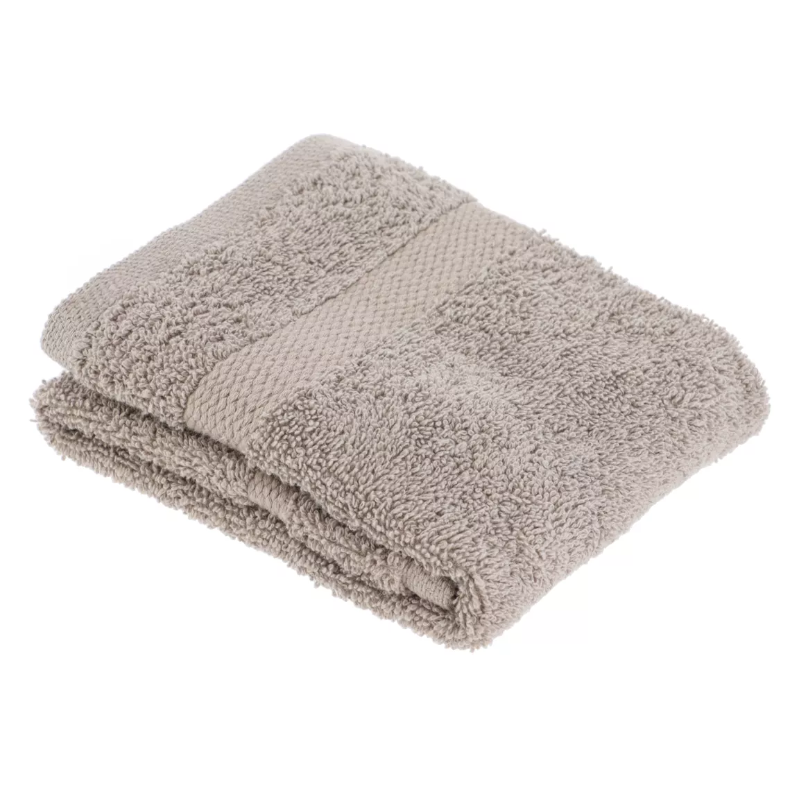 Serviette de bain coton (30 x 50 cm) Timeless Taupe