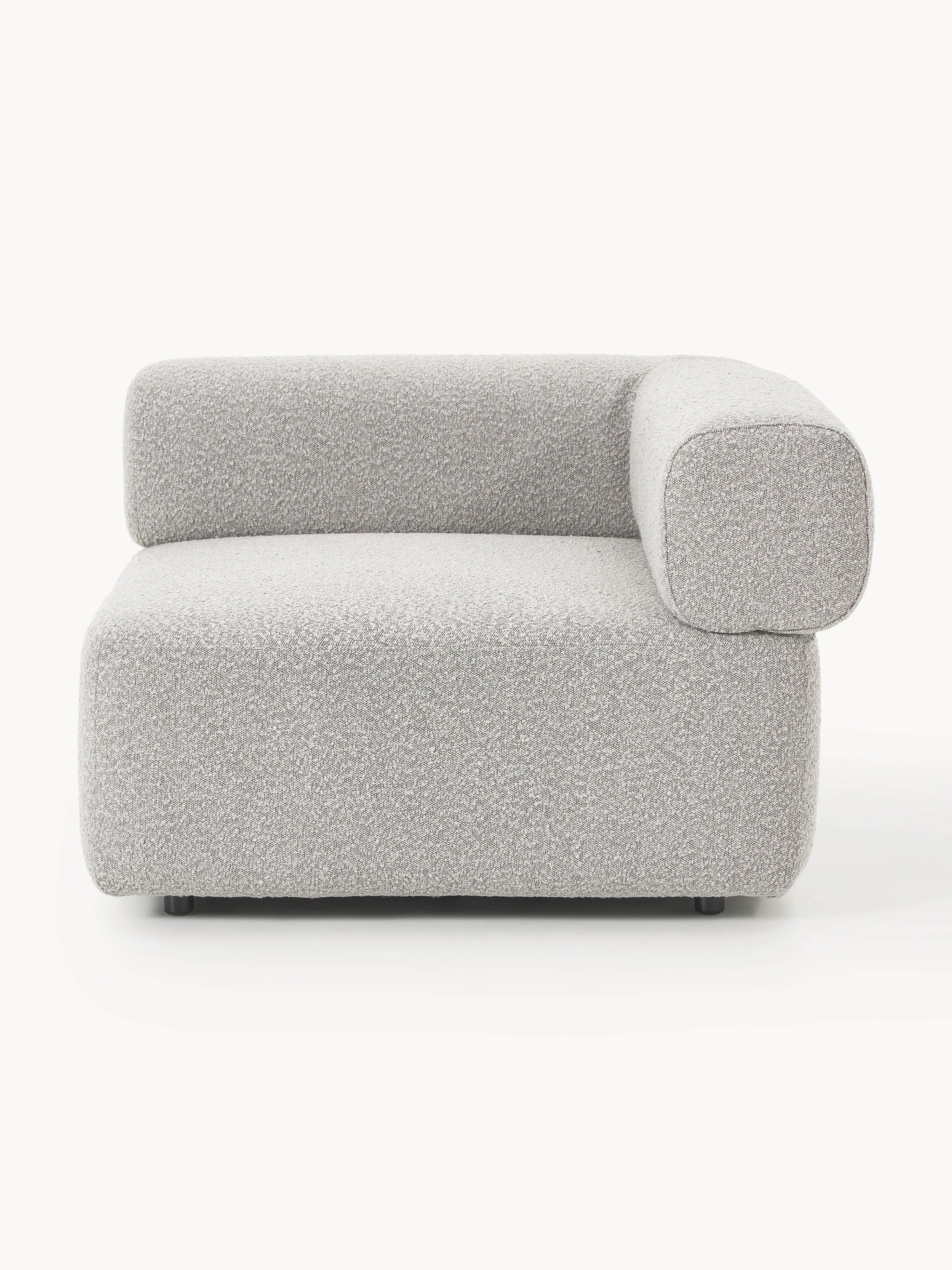 Bouclé hoekmodule Anton