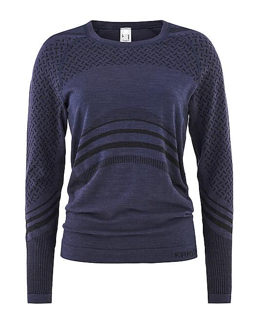 KARI TRAA - T-SHIRT ML OLINE LS W