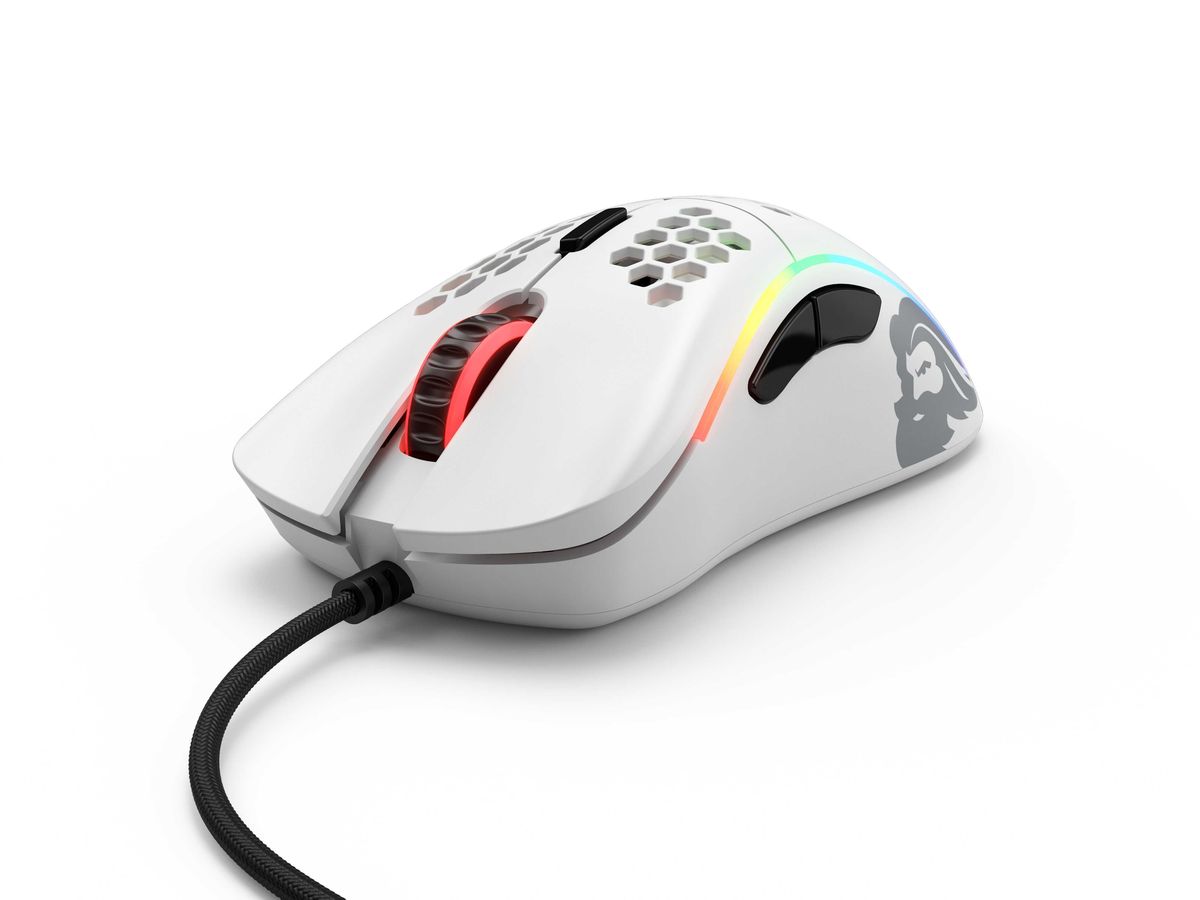 Glorious PC Gaming Race Model D- Souris Gaming - Blanche