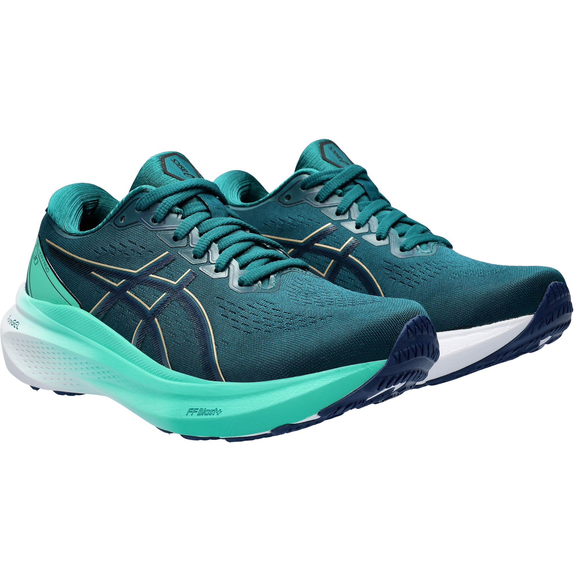 ASICS Gel-Kayano 30 Laufschuhe Damen rich teal