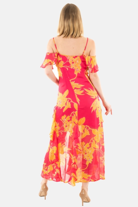 Robe guess jeans meadows p6bj mid-century rose pri
