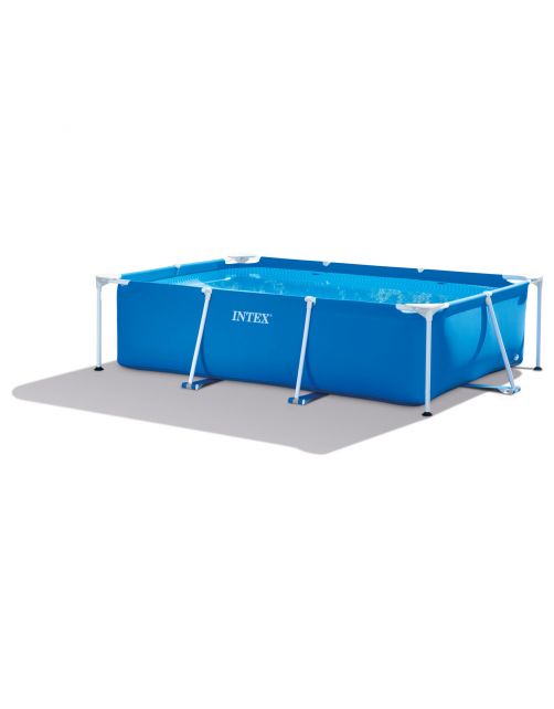 Intex Zwembad Framepool Rechthoek - Rechthoekige Frame Baden - 260x160x65 cm