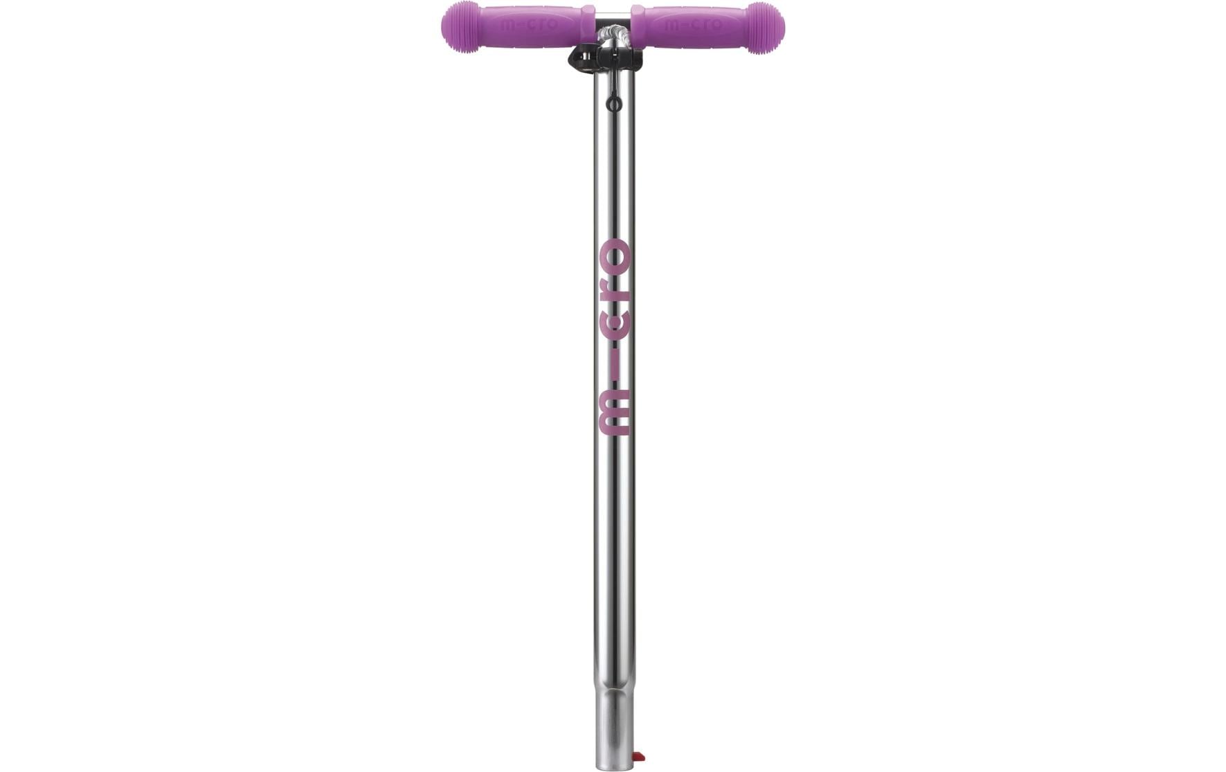 Kickboard Maxi Micro Deluxe Glow LED LilaScooter für Kinder