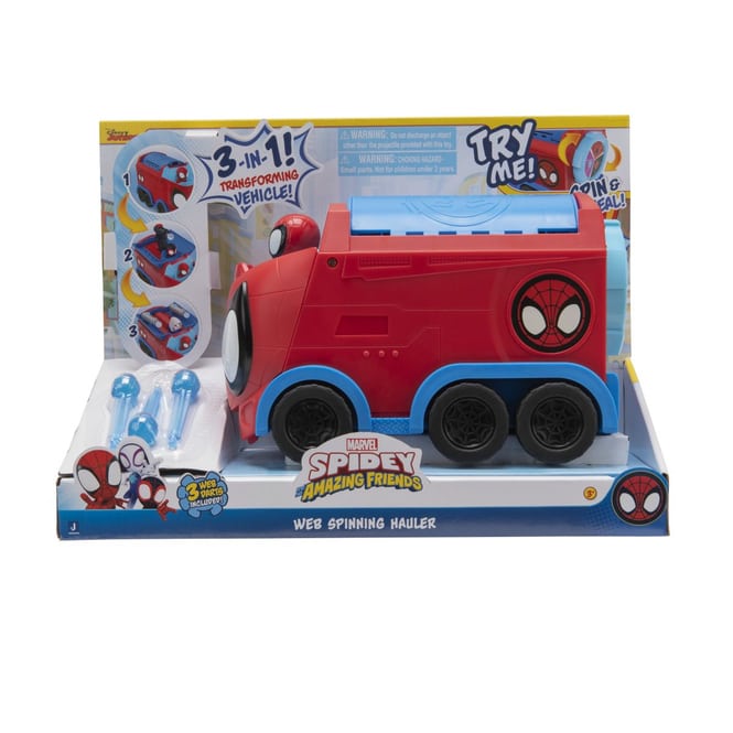 Spidey und seine Superfreunde - Großer Spinnennetz Transporter