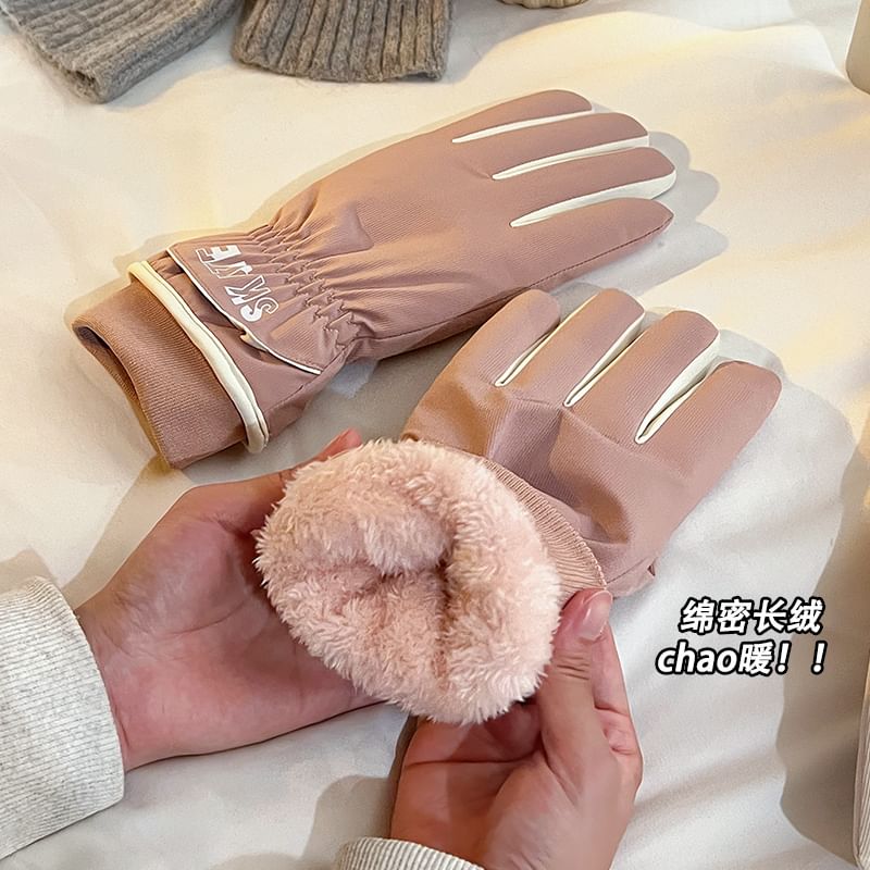 Michu - Skihandschoenen met letters