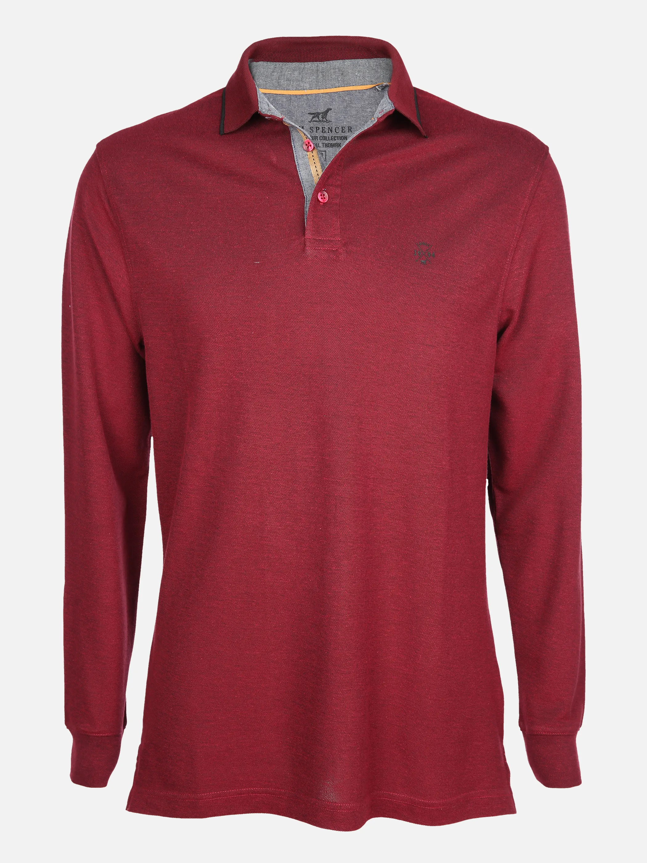 Herren Poloshirt mit langem Arm