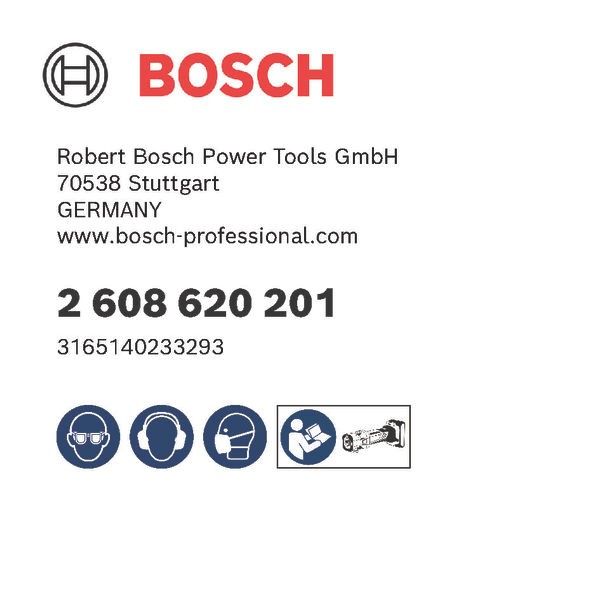 Bosch 2608620201 10x frees voor gipsplaat HSS