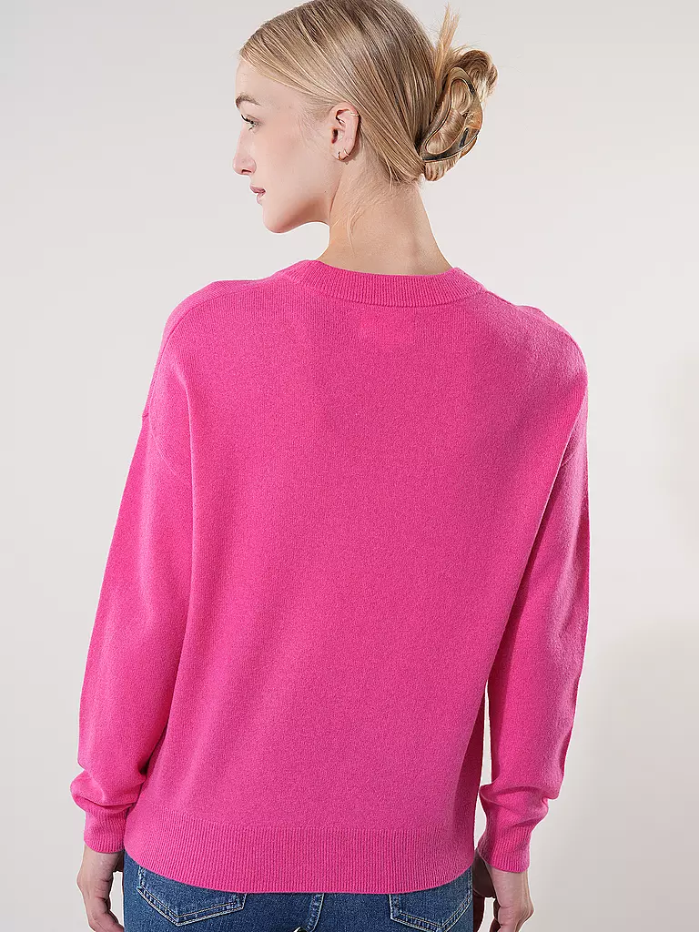 LES TRICOTS DE LEA Kaschmirpullover MAPOUPETTE pink
