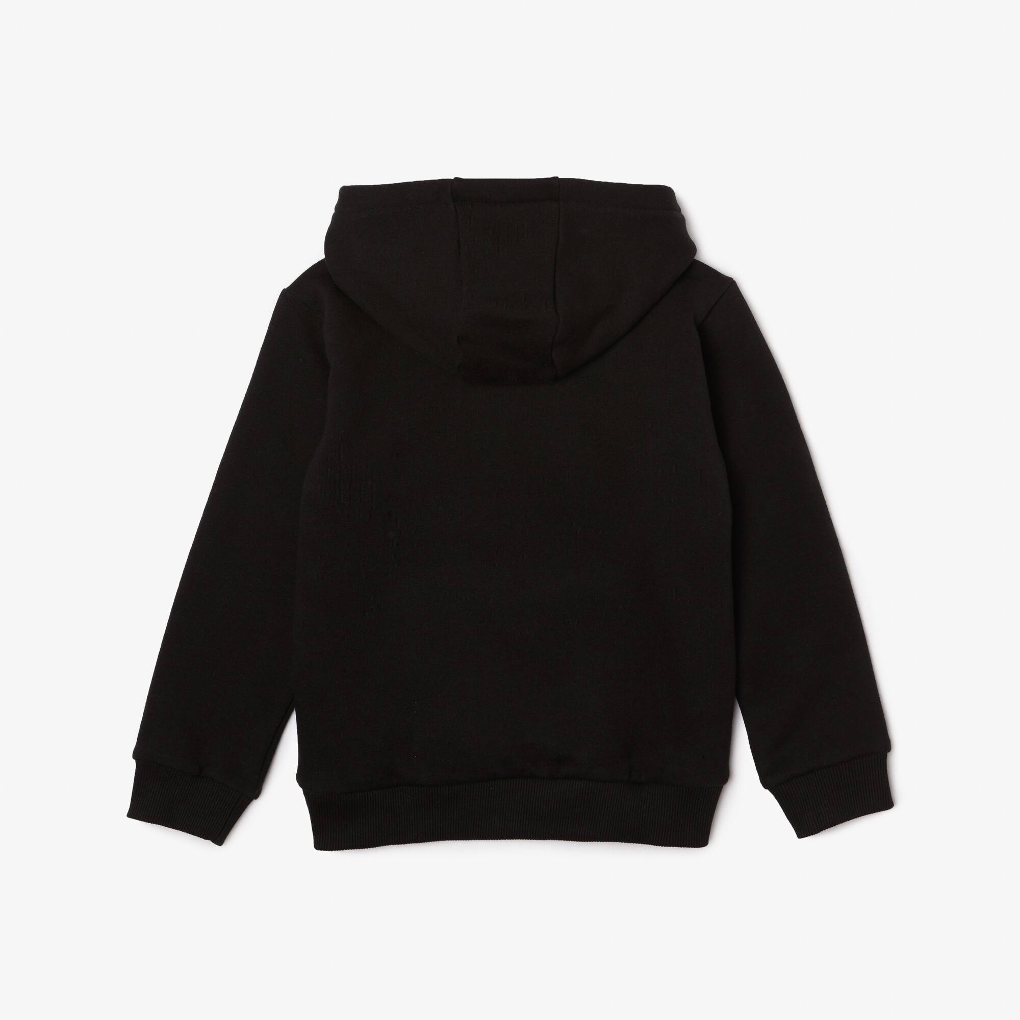 Kinder LACOSTE Hoodie aus Fleece Pullover & Sweatshirts - Schwarz - Lacoste - Kinder