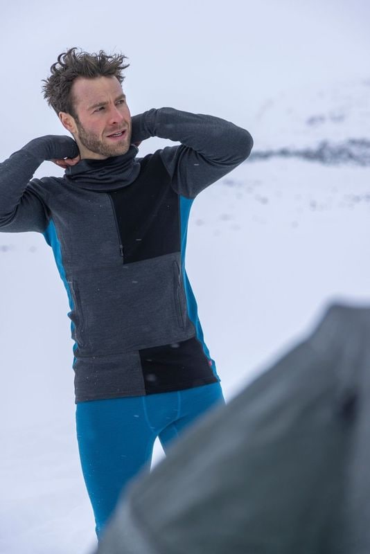 Aclima WarmWool Hoodsweater w/zip M's<br>Rå multifunksjons-genser, som passer like godt på tur som på hytta!