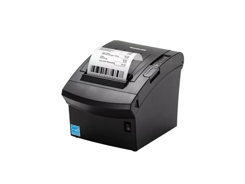 BIXOLON SRP-350plusV - Kvitteringsprinter - direkte termisk - Rulle (8 cm) - 180 dpi - op til 400 mm/sek. - USB 2.0, LAN - skærer