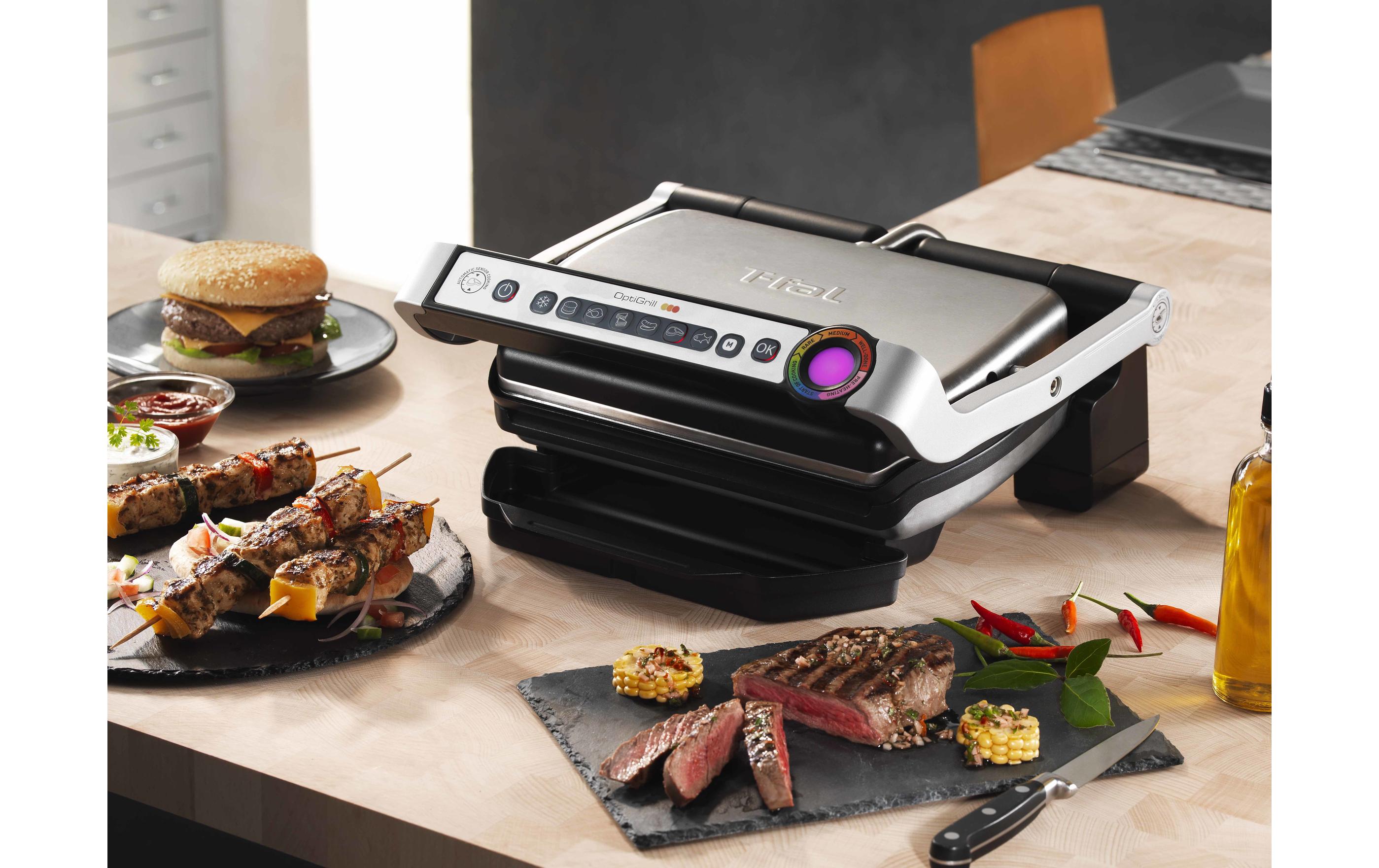 Kontaktgrill Optigrill GC705 2000 W<br>Grillgerät mit 600 cm² Grillfläche