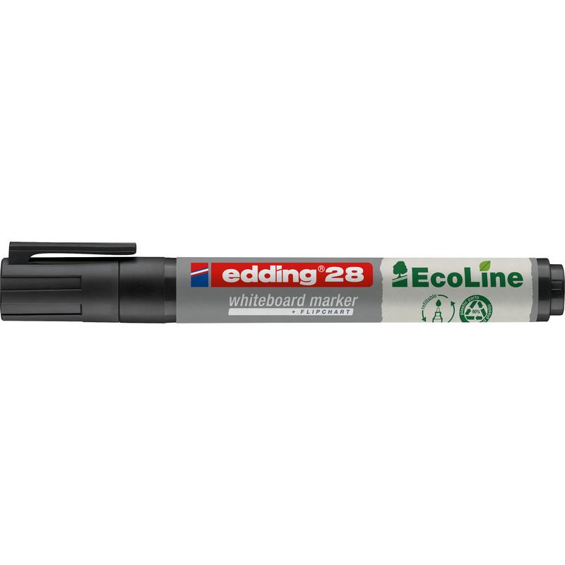 Edding Whiteboard Marker EcoLine 28, schwarz