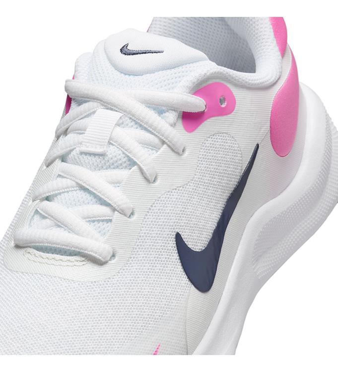 Nike Revolution 7 Big Kids Sh WHITE-MIDNIGHT-NAVY-PLAYFUL-PI