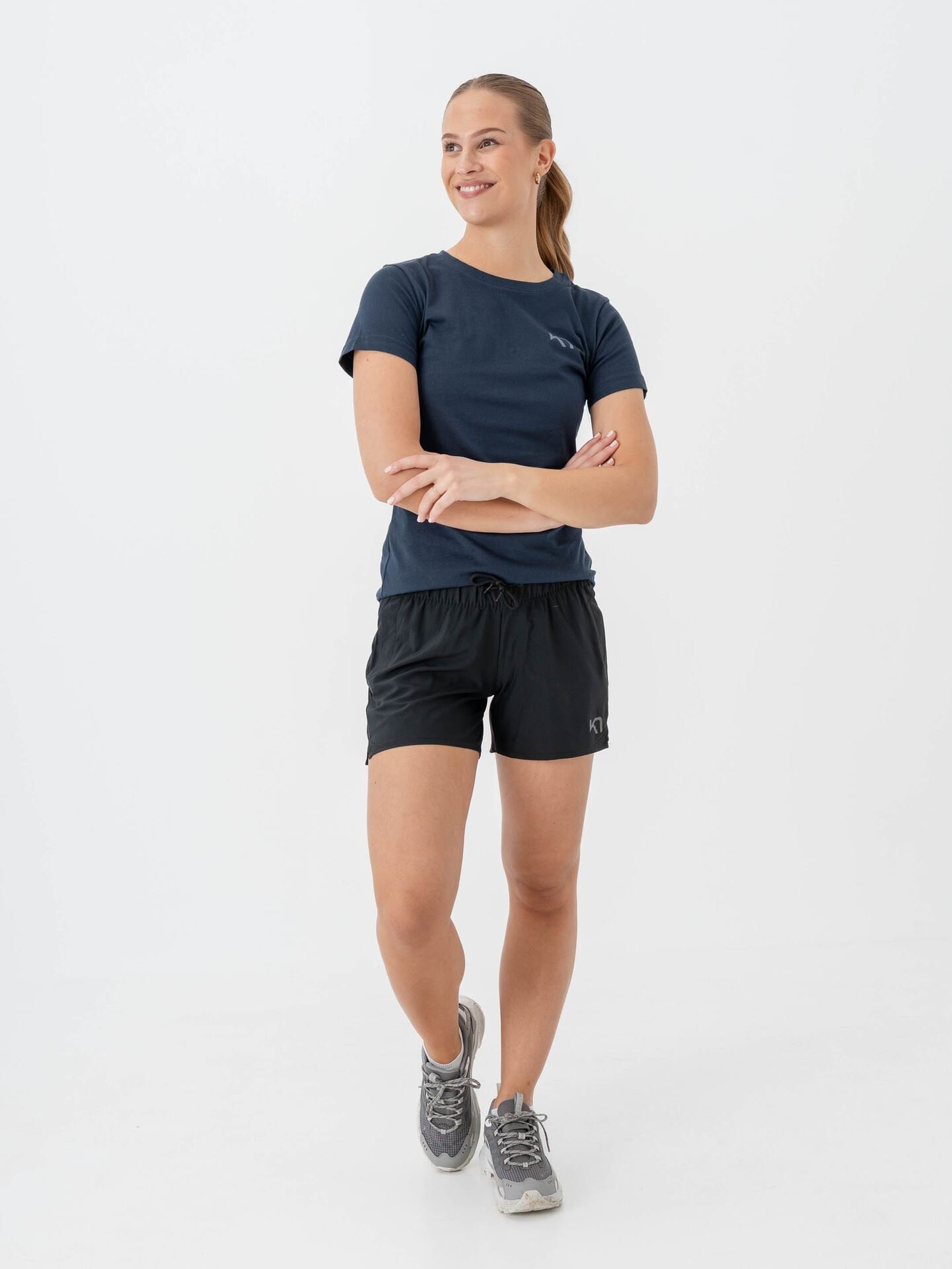 Myrblå Shorts