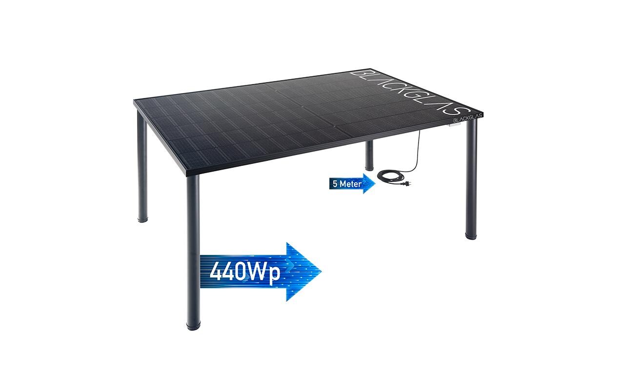 Solartisch ECOfix 440 Wp<br>Balkonkraftwerk für nachhaltige Energiegewinnung