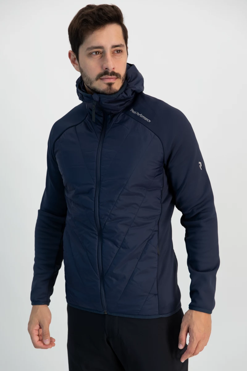PEAK PERFORMANCE Down Hybrid Hood Herren Daunenjacke
