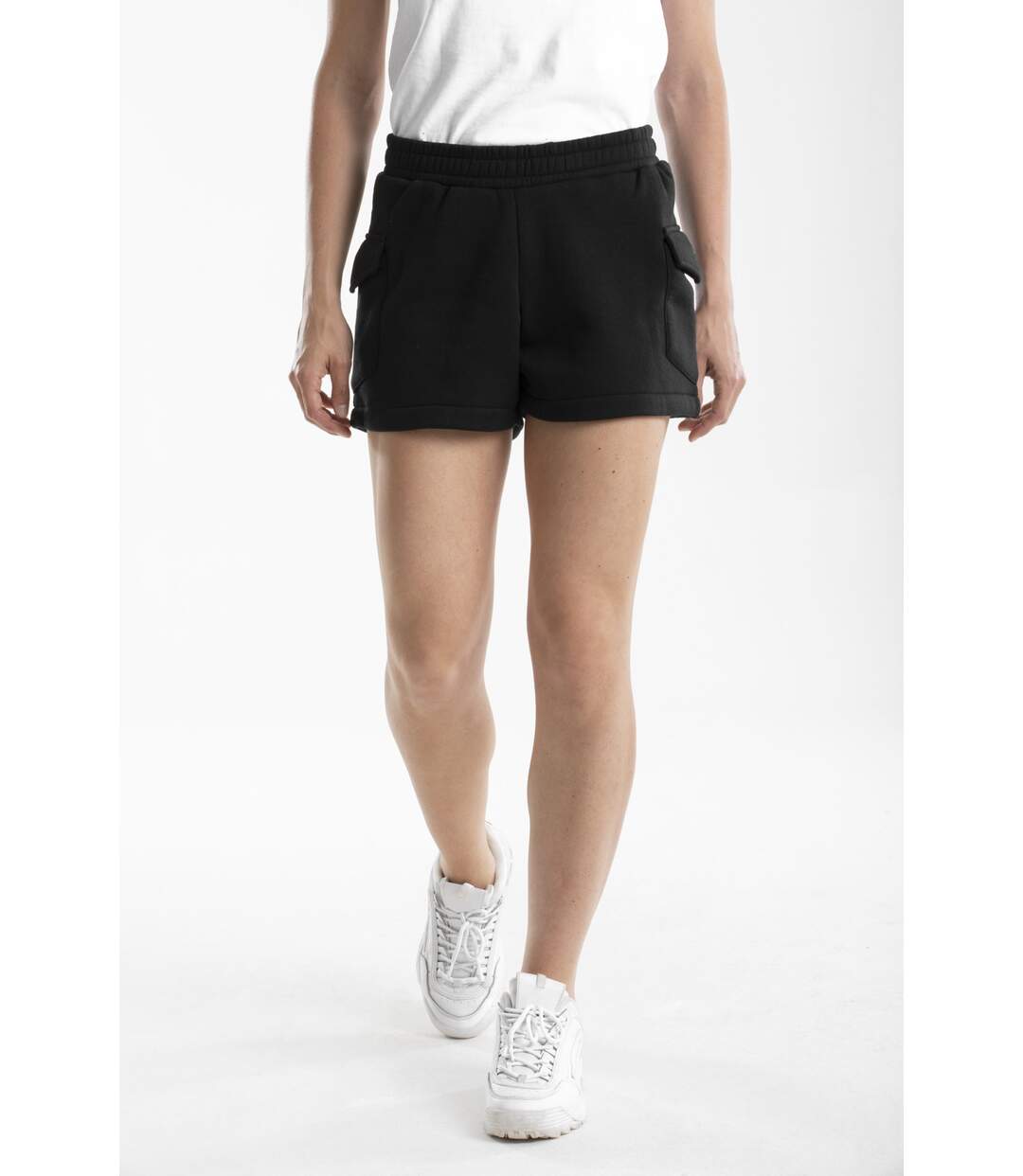 Short molleton FELISA noir