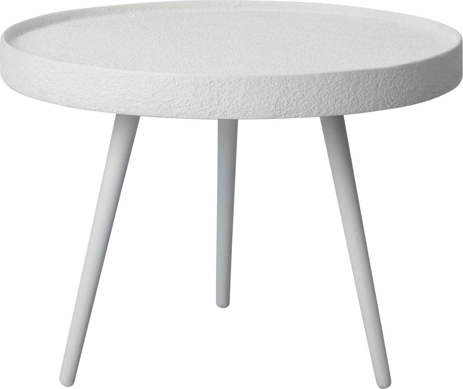 Intratuin bijzettafel Bes wit D 50 H 43 cm