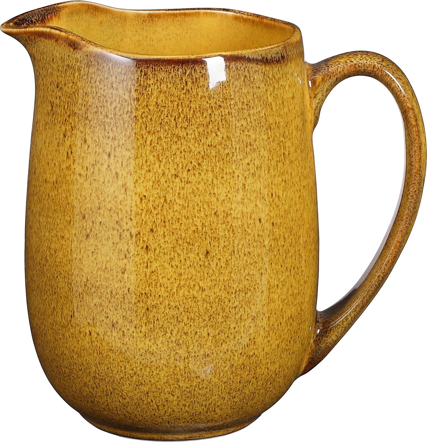 Mica Decorations kan Tabo geel D 10 H 16 cm