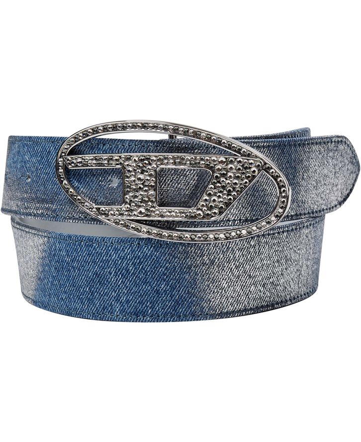 Diesel OVAL D LOGO B-1DR STRASS belt H1022