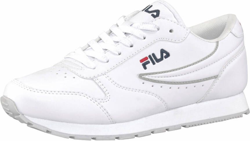 Fila Witte vetersneakers met contrastdetails White Dames